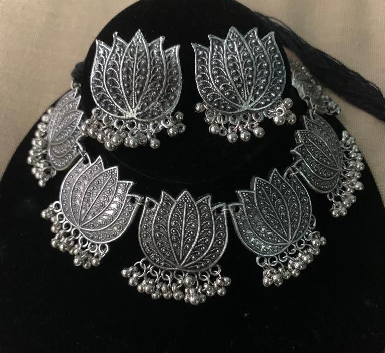 Oxidise_Poddo_Choker_Necklace